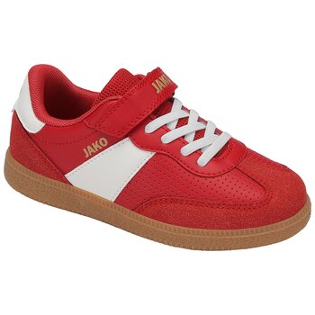 JAKO Sportschuh Citybeat Junior rot/weiß/gold