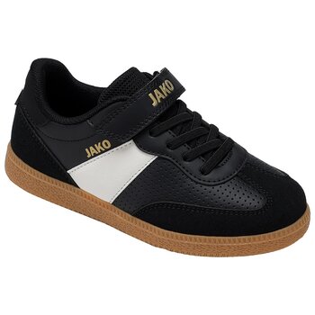 JAKO Sportschuh Citybeat Junior schwarz/weiß/gold