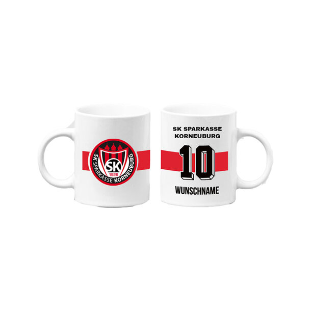 SK Korneuburg Tasse Wunschname