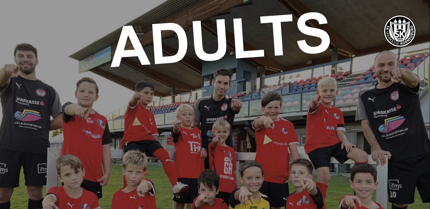 Nachwuchs Erwachsenengrößen